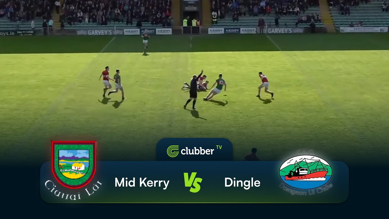 Mid Kerry vs Dingle | Kerry County SFC Semi-Final | 19th of Oct 2025