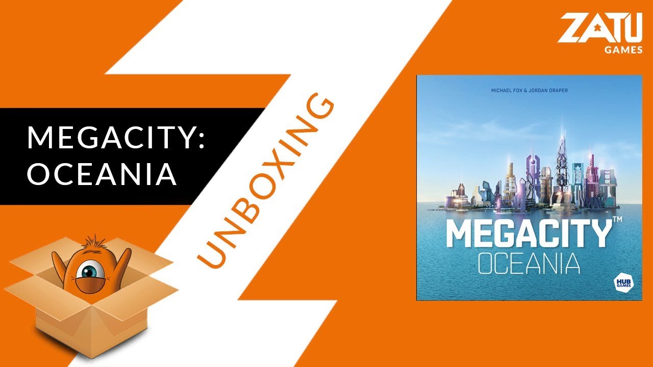 MegaCity: Oceania Unboxing
