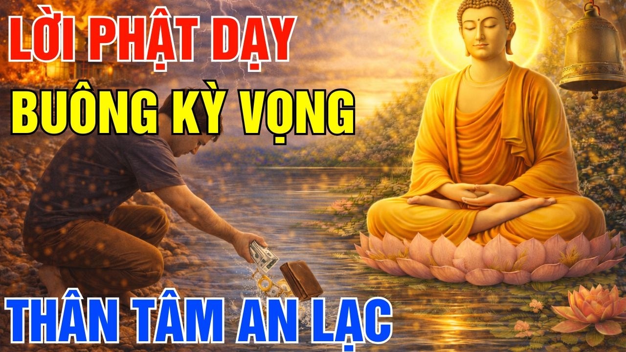 Bu&ocirc;ng Kỳ Vọng - Ch&igrave;a Kh&oacute;a V&agrave;ng Phật Dạy Gi&uacute;p Th&acirc;n T&acirc;m An Lạc, Hạnh Ph&uacute;c Thật Sự!| Gieo B&igrave;nh An