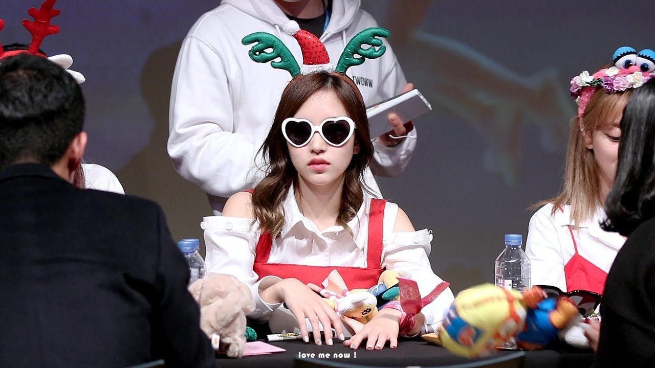 161114 강남 팬사인회 트와이스 미나 직캠