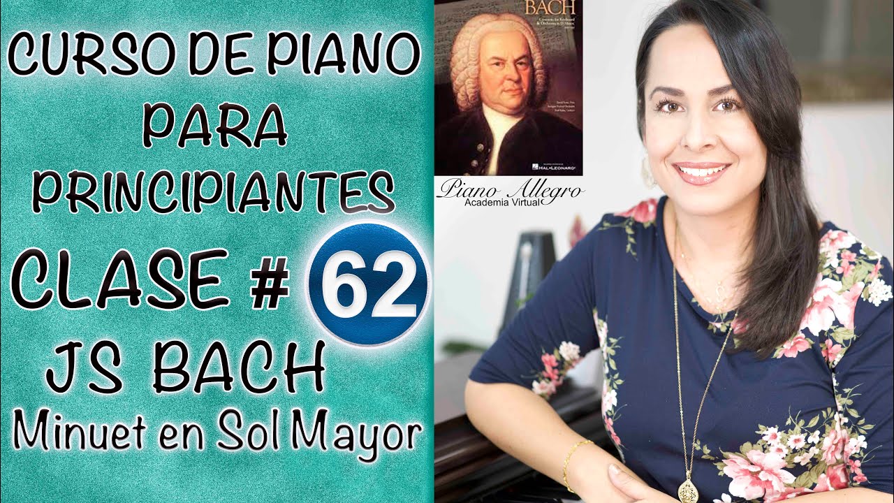 Minuet en Sol Mayor Johann Sebastian Bach