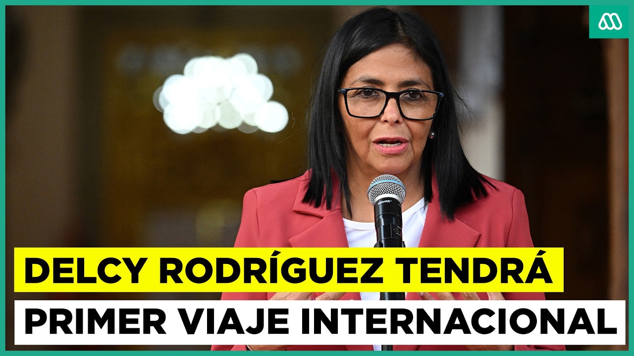 Delcy Rodríguez visitará Colombia el 13 de marzo en su primer viaje internacional