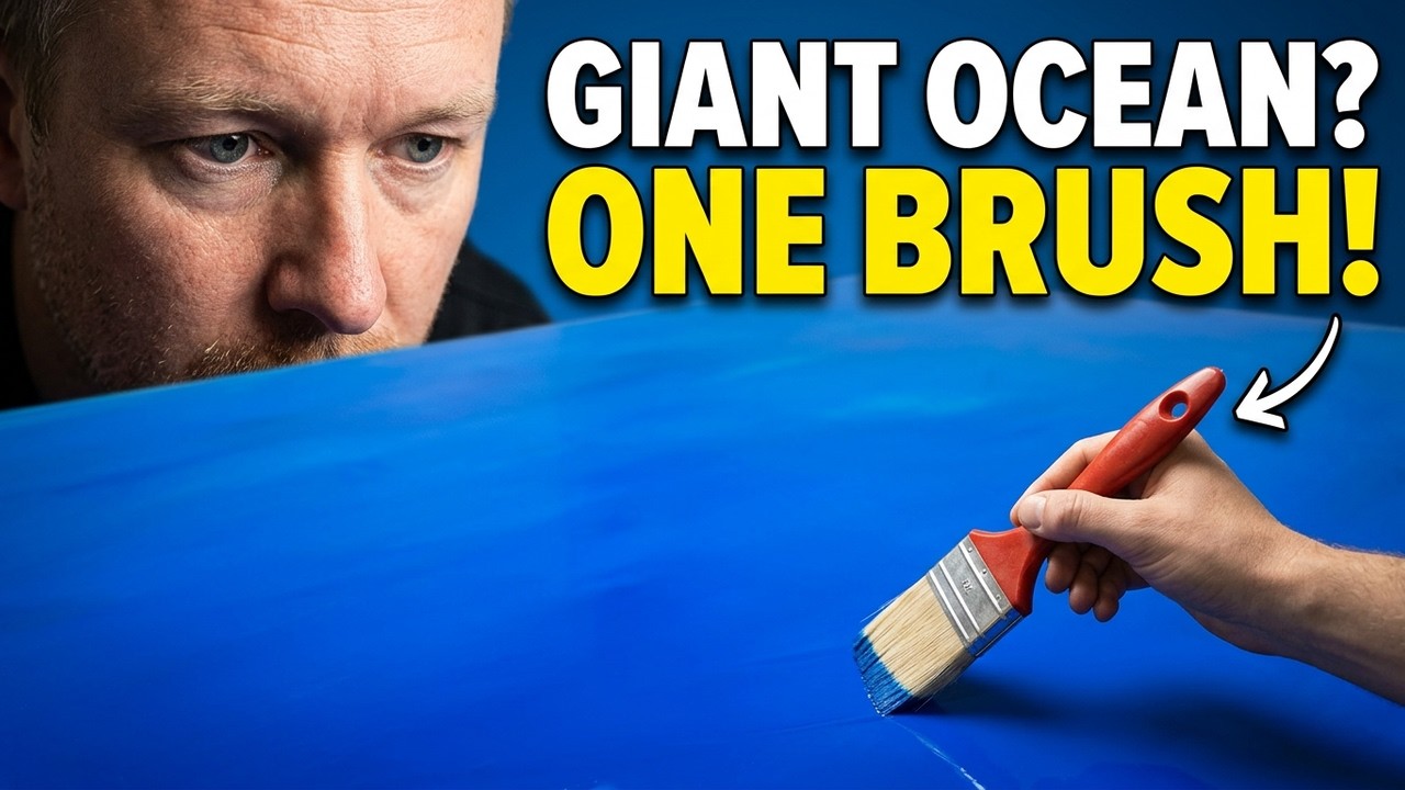 PAINTING THE OCEANS WITH JUST ONE BRUSH!