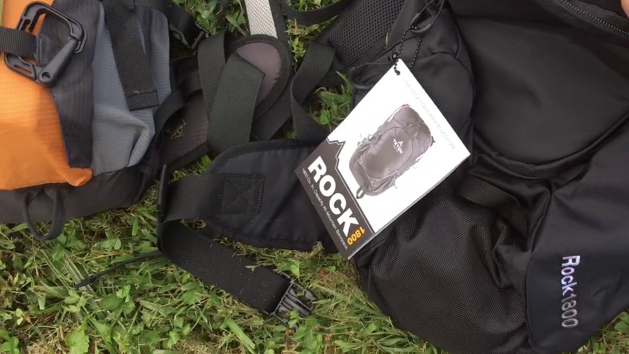 Backpack Review: Teton Sports Rock 1800 backpack