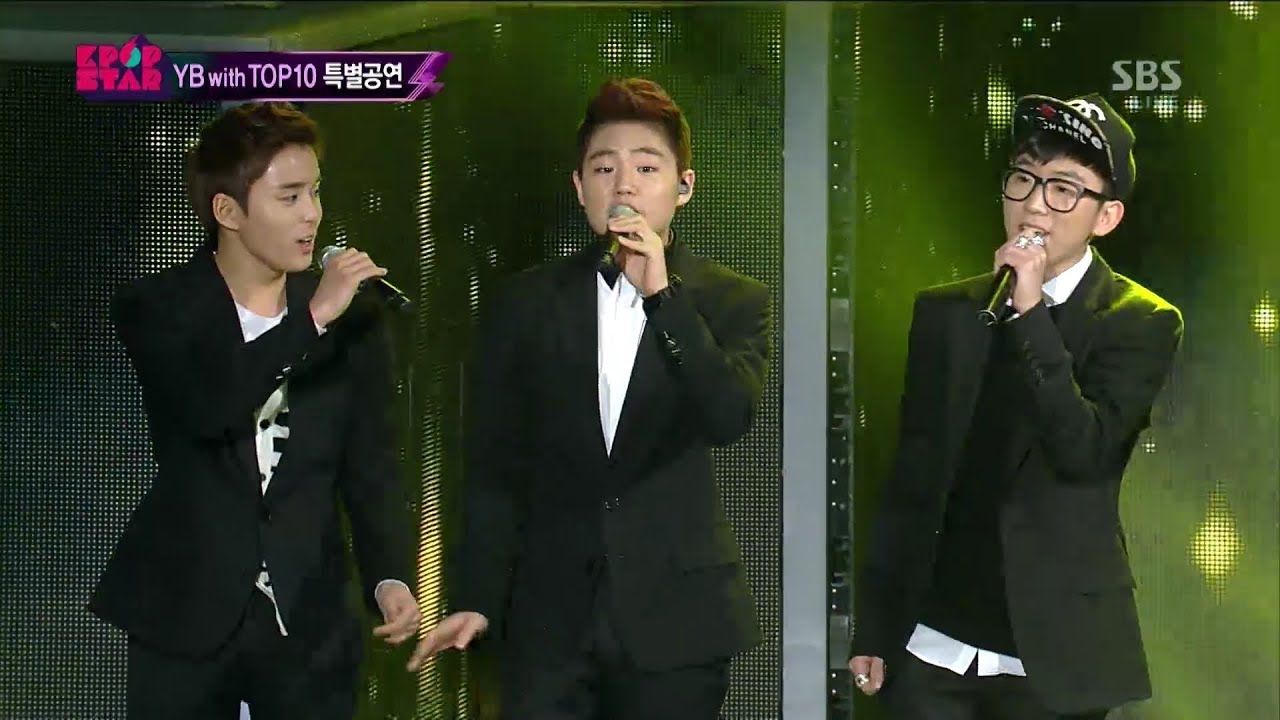 YB with TOP10 [나는 나비] @KPOPSTAR Season 2