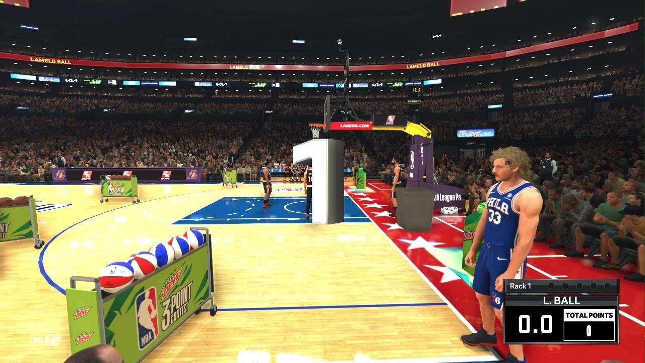 NBA 2K23 3 Point Contest 100%