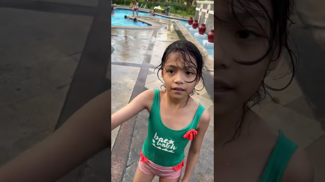 Voice over live. Nag swimming kami 😂