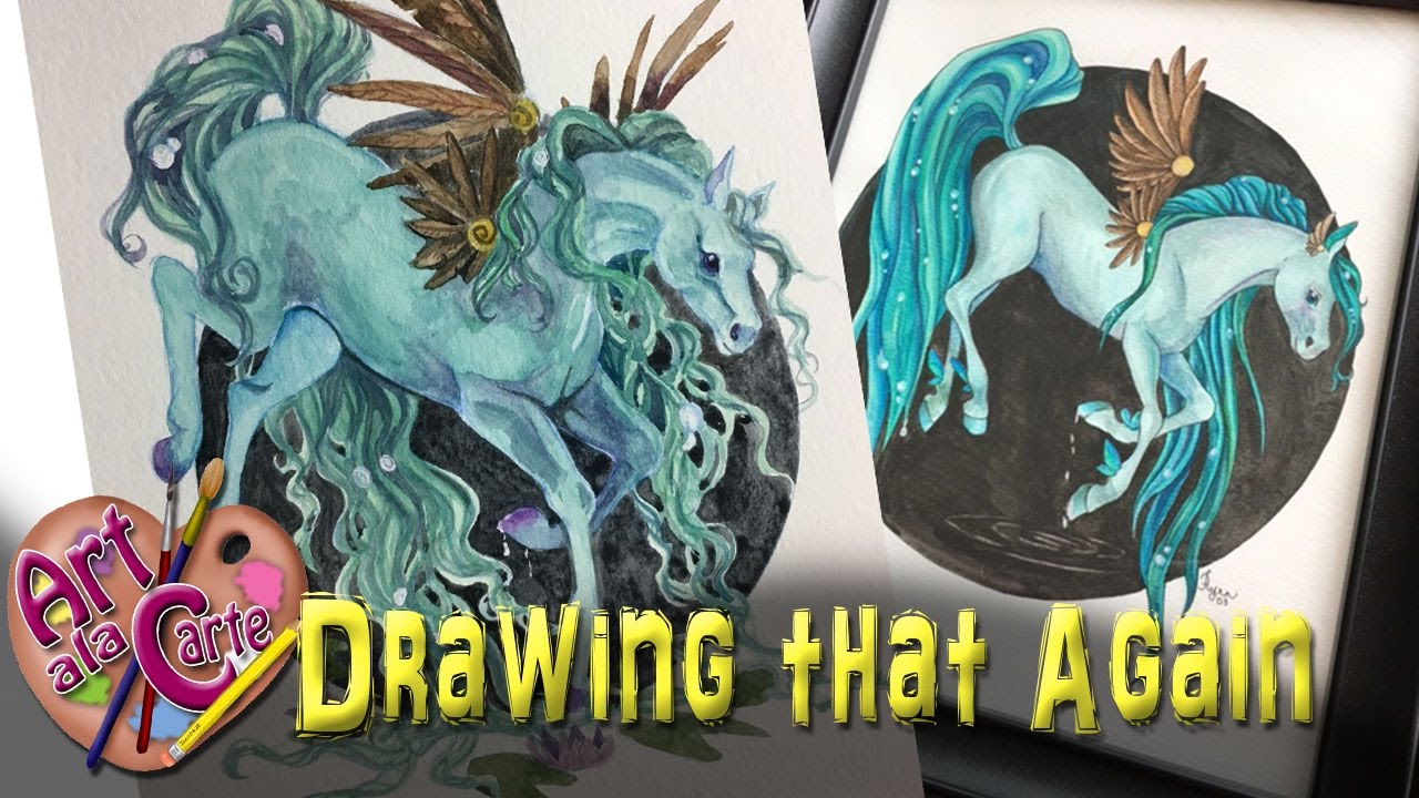Drawing that Again! Fairy Horse