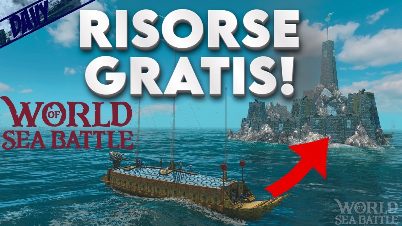 ATTACCA I FORTI IMPERIALI E PRENDI RISORSE GRATIS | WORLD OF SEA BATTLE
