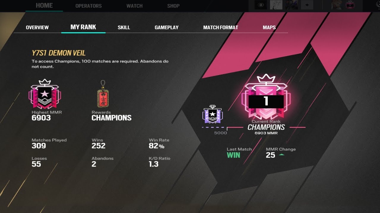 How the Number 1 Champion Wins Challenger League ! - Rainbow Six Siege - Demon Veil