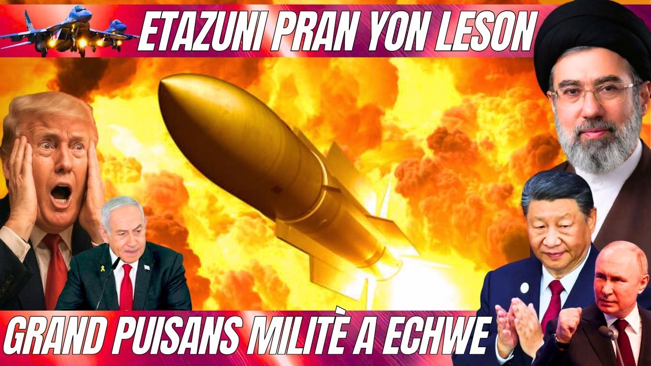 Grand puisans militè mond la pèdi fas Iran nan 7 jou😱Trump pote plent... Atak masiv, leson kouraje!