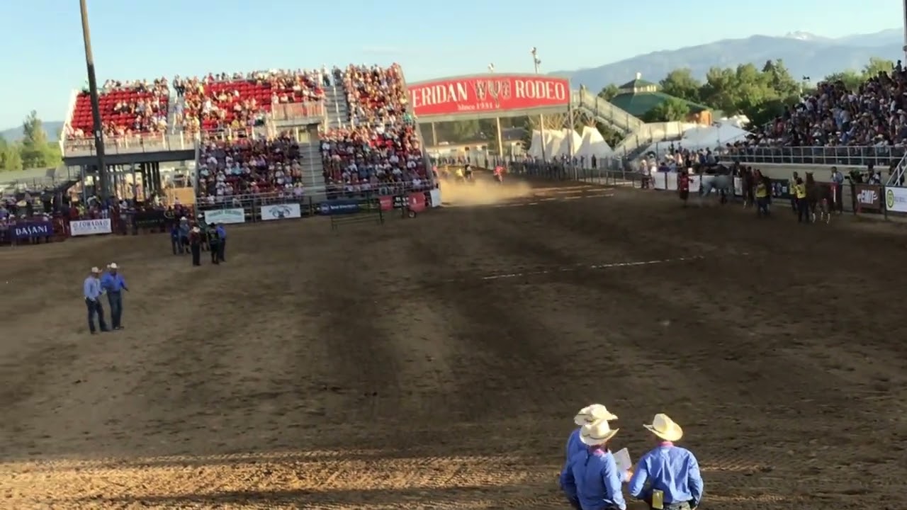 Sheridan Wyo Rodeo Wednesday heat 4 2022