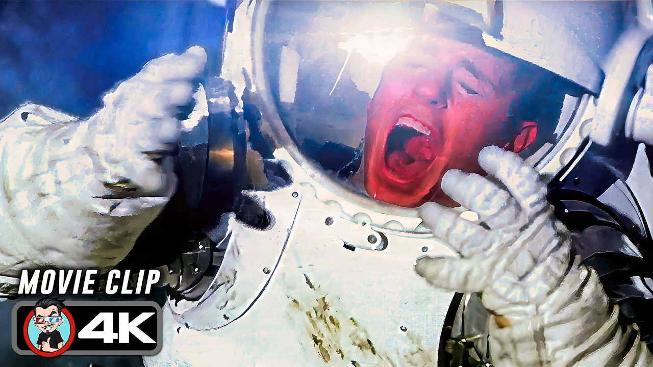 Asteroid Drilling Scene | Deep Impact (4K)