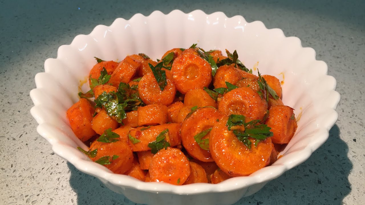 סלט גזר מרוקאי😋😋😋😋