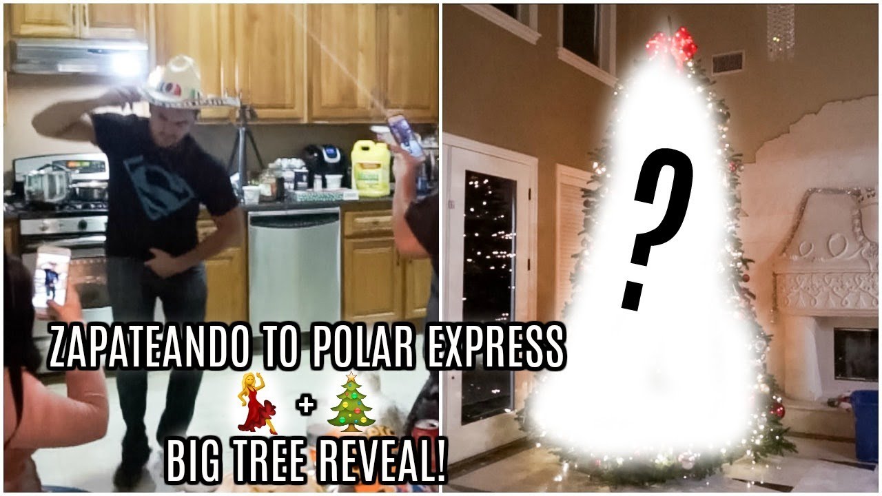 ИЗ САПАТЕАНДО В ПОЛЯРНЫЙ ЭКСПРЕСС + ОТКРЫТИЕ БОЛЬШОГО ДЕРЕВА | VLOGMAS, ДЕНЬ 6