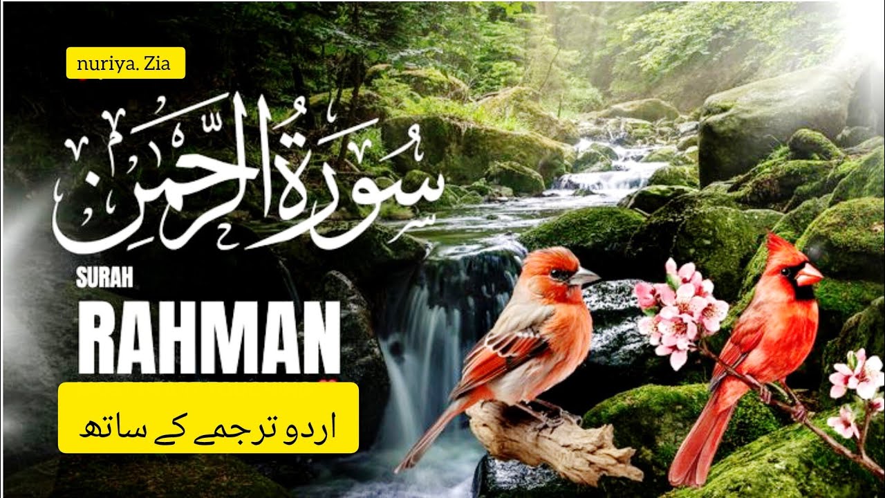 Quran Recitation 2026Surah Rahman Repeated Verses | فَبِأَيِّ آلَاءِ رَبِّكُمَا تُكَذِّبَانِ