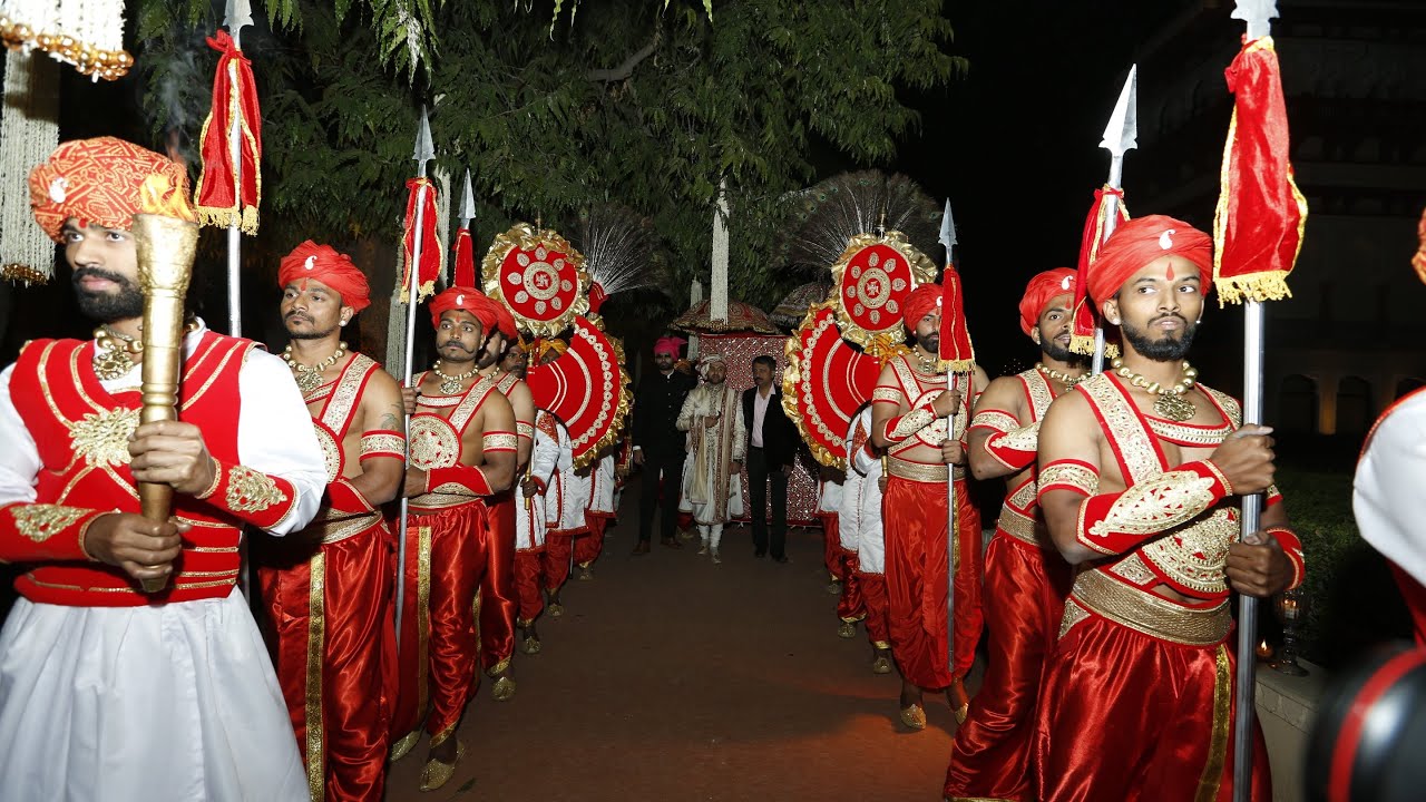 Padmaavat Theme Wedding Entries by Gandharva Group