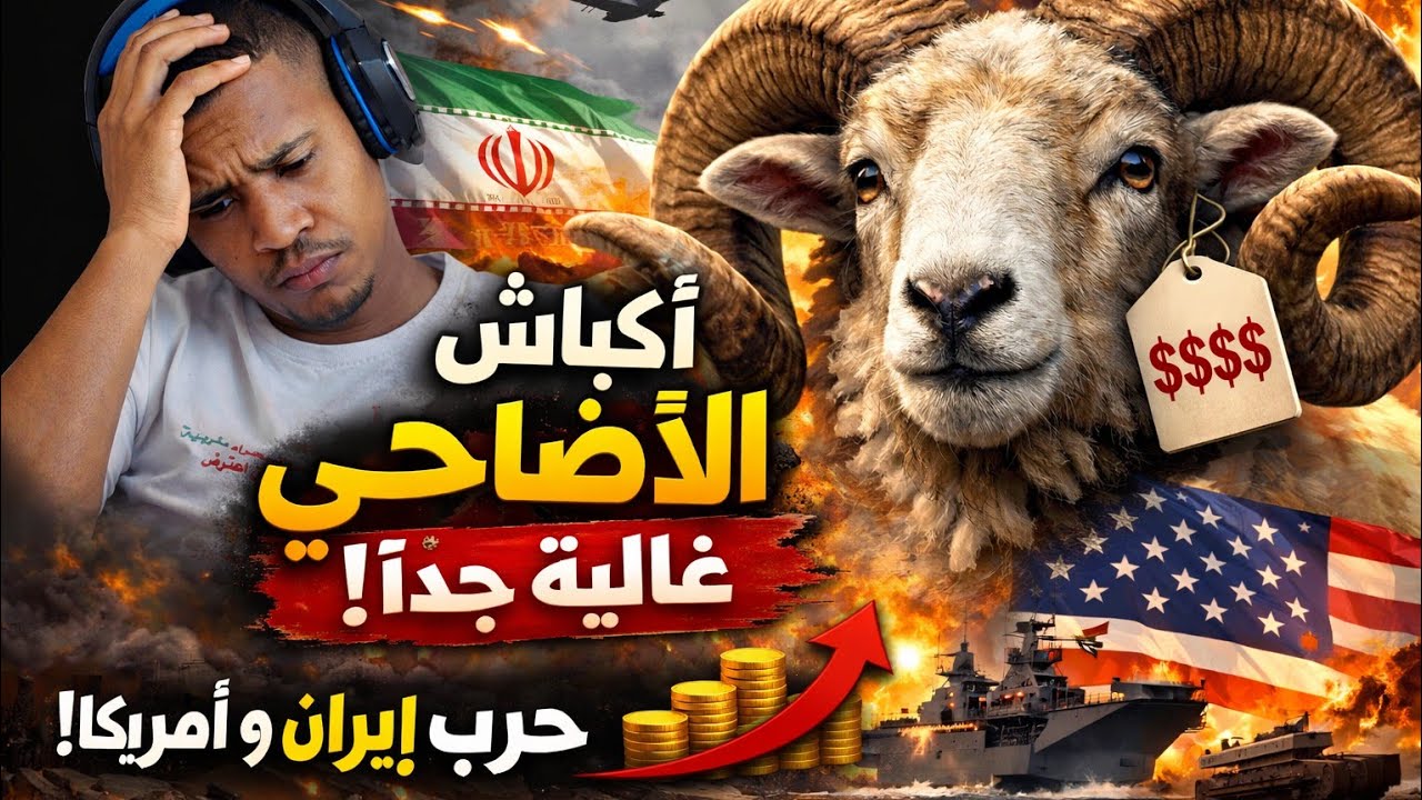 اقوى رد على الشلاهبية الشناقة ديال اكباش عيد الاضحى بداو الاكاديب الاكباش  غاليين بسبب حرب ايران🙆