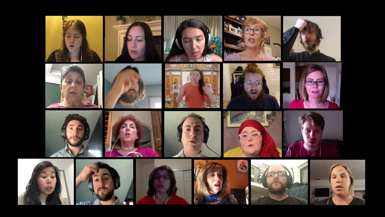 Virtual Orthodox Choir - Paschal Stichera 