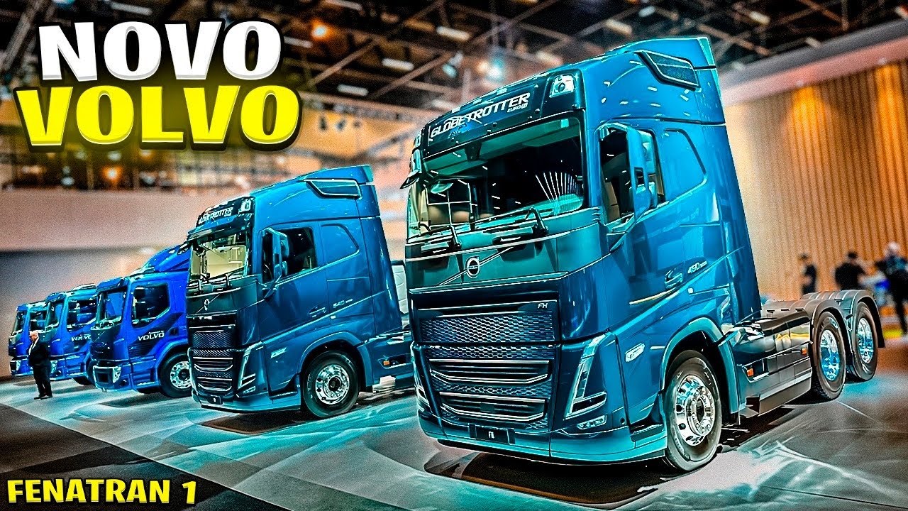 NOVO VOLVO FH 2023 EURO 6 😍 TODAS AS NOVIDADES NA FENATRAN