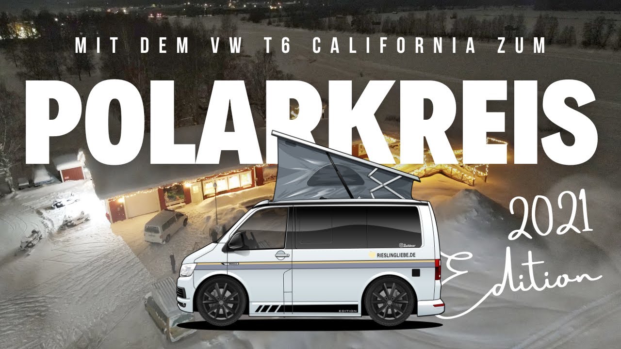 Roadtrip im VW T6 California: Die ultimative Alter Schwede Tour zur Norrsken Lodge am Polarkreis!
