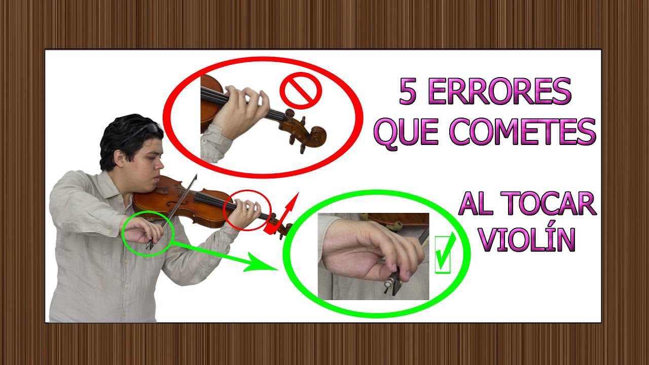 5 errores más comunes que cometes al tocar el violín y como corregirlos | CURSO DE VIOLIN PARTE 8