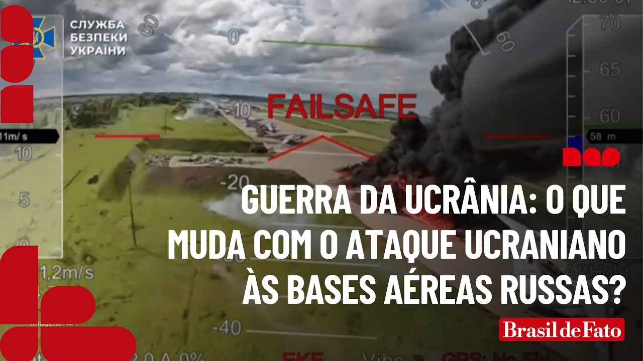 Guerra da Ucrânia: o que muda com o ataque ucraniano às bases aéreas russas?