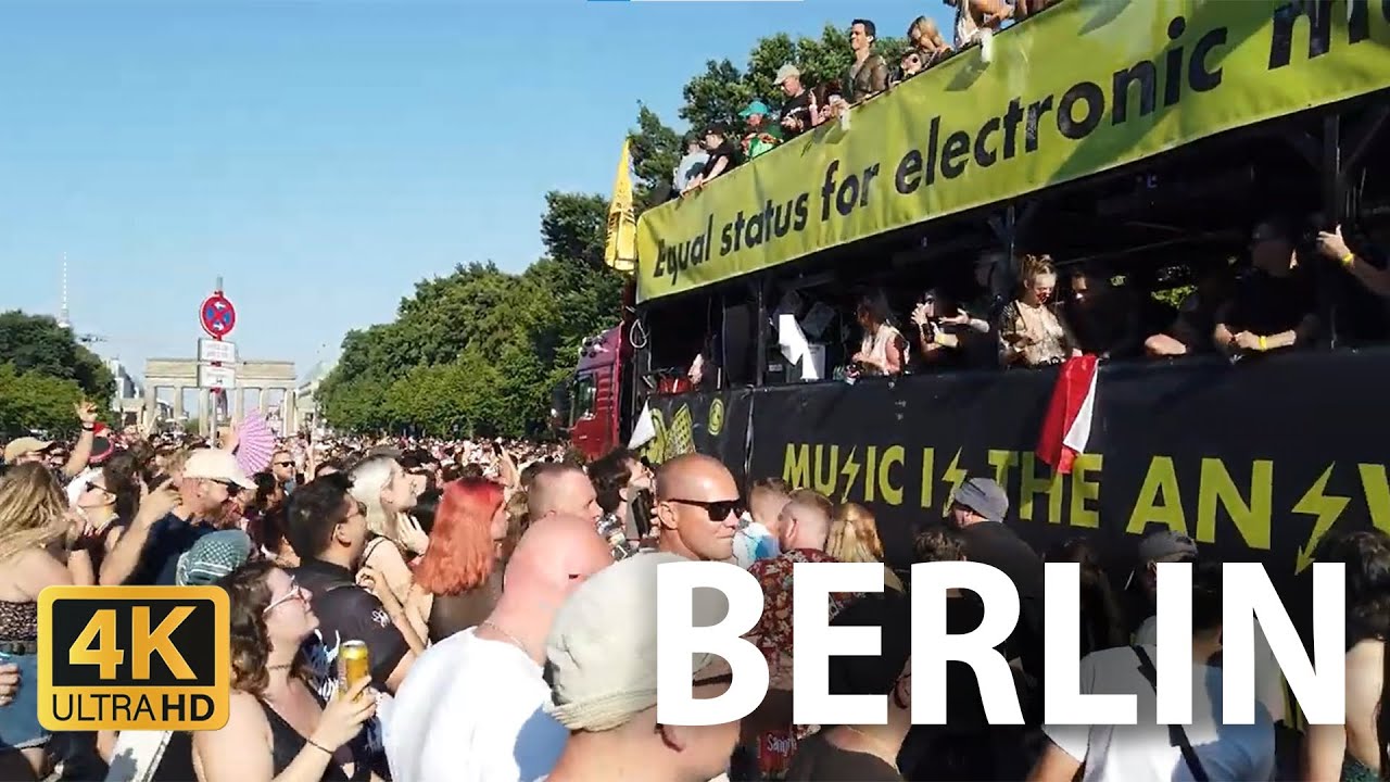Rave the Planet 2023 (Love Parade 2023) Walking Tour in Berlin | The Ultimate Street Party!