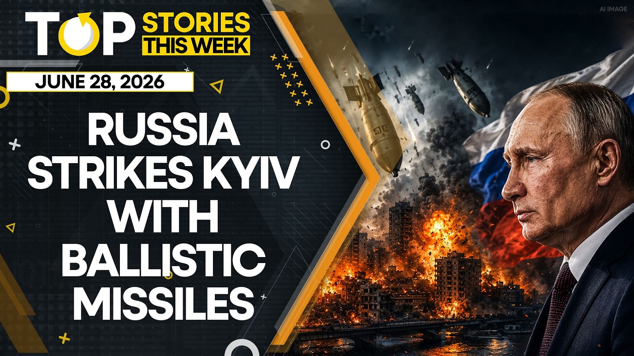 Russia-Ukraine War: Explosions In Ukraine's Capital As Russia Launches Missile Attack | Top Videos