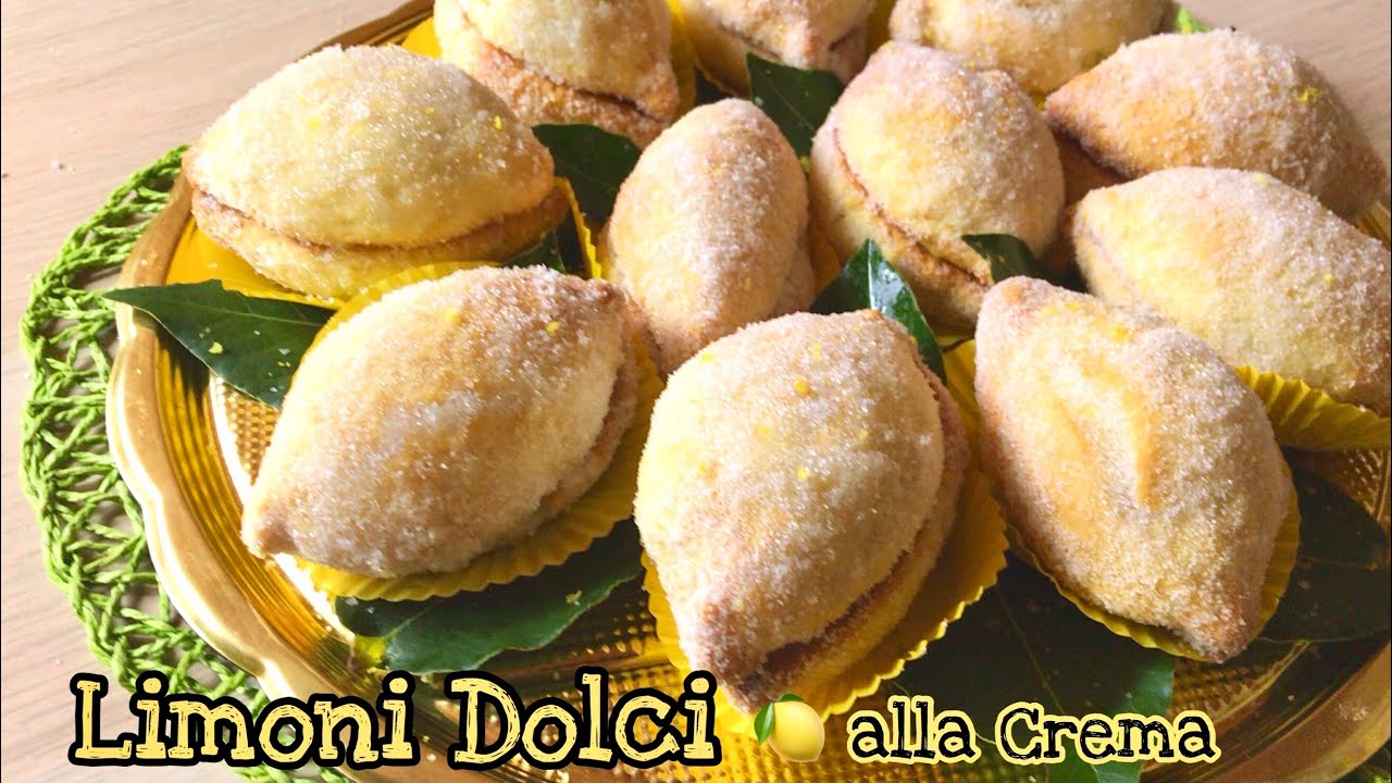 LIMONI DOLCI alla Crema Sweet Lemon - Tutti a tavola