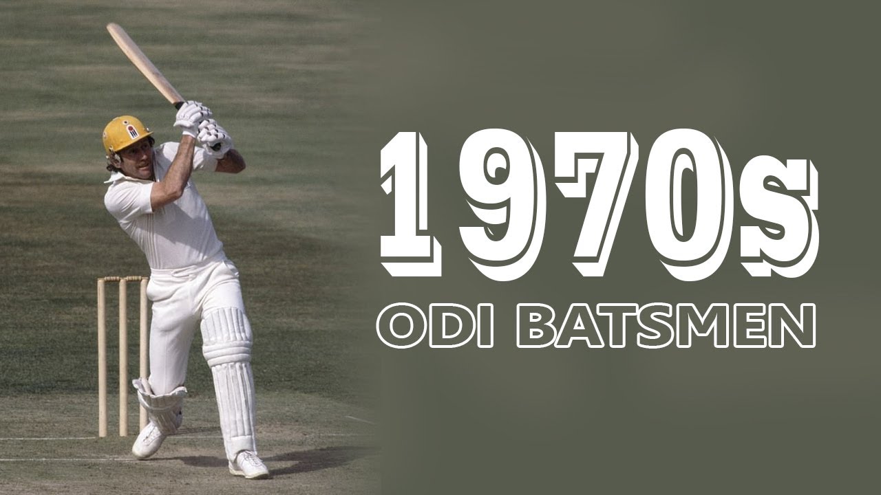 Top 10 Greatest ODI Batsmen in the 1970s