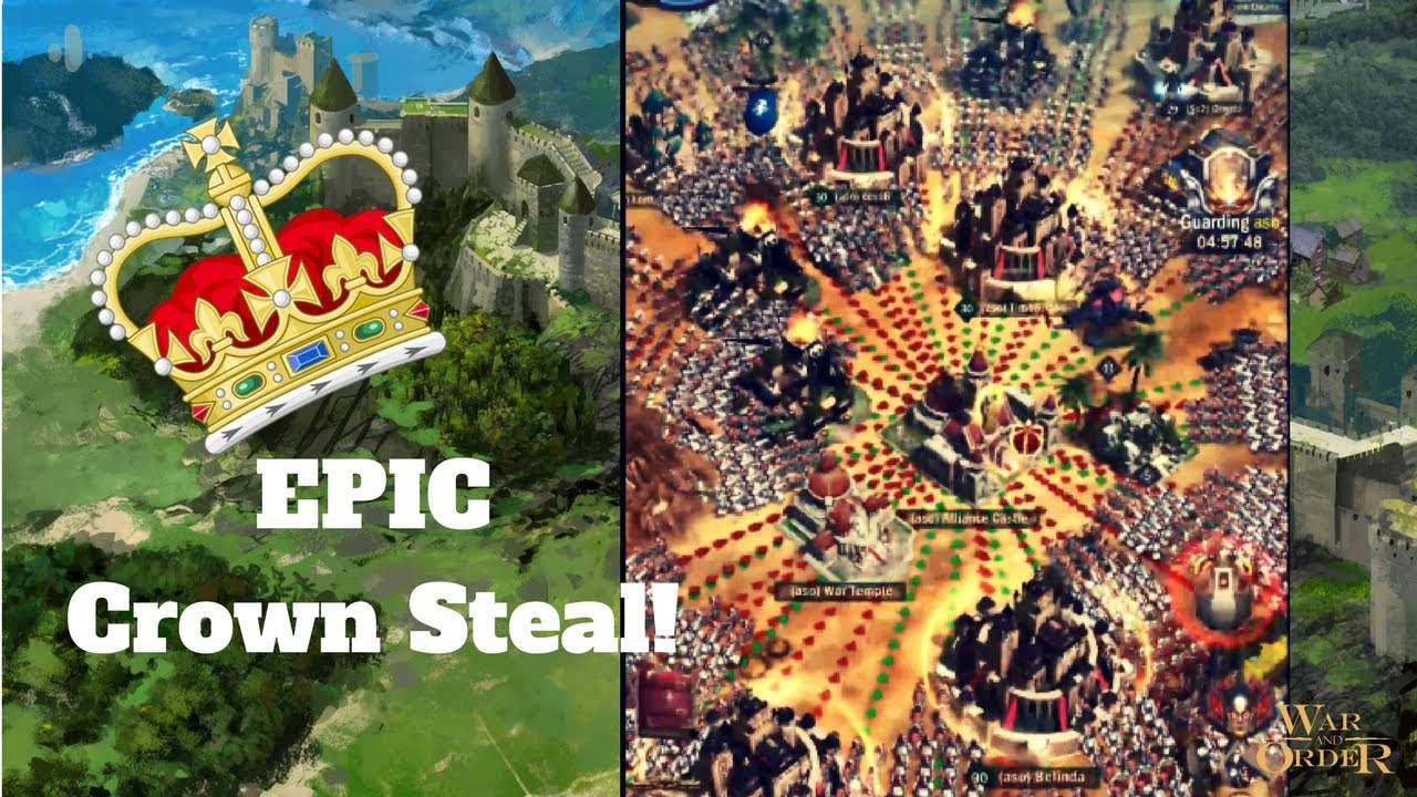 Epic Crown Steal - War and Order Gameplay