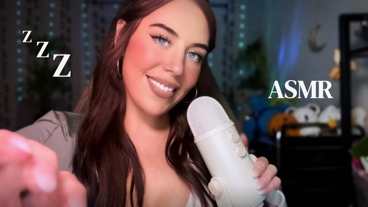 ASMR ✨TINGLY tapping & scratching with mouth👄 sounds for TINGLES, RELAXATION, & SLEEP 🫠🩵