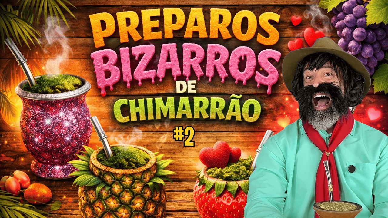 PREPAROS BIZARROS DE CHIMARRÃO #2 - PROGRAMA BAGUAL DO GAUDÊNCIO