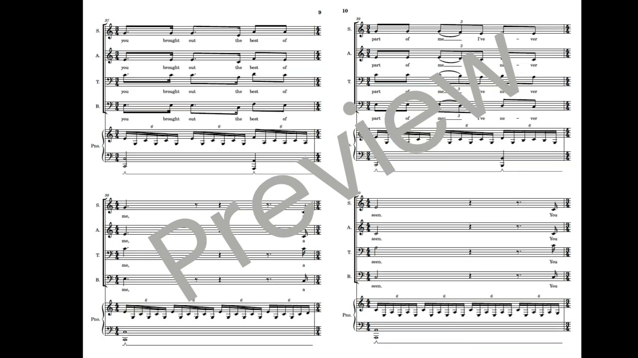 All I Want - Kodaline (for SATB Choir)