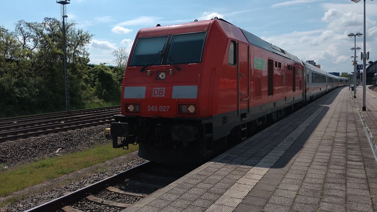 Bahnverkehr Gera Hauptbahnhof