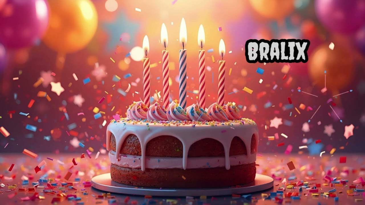 Bralix happy birthday to you 