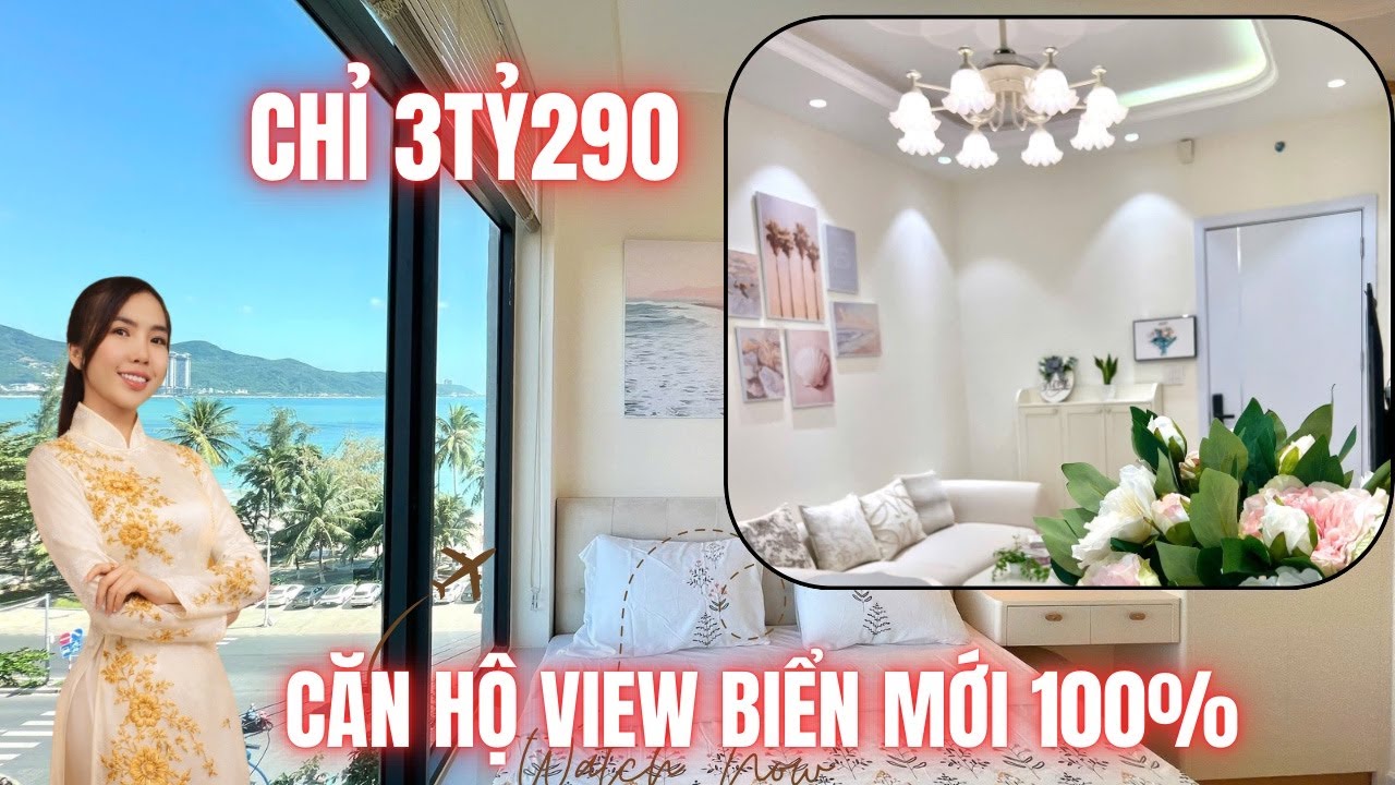 CĂN HỘ BIỂN 75m2 MỚI HOÀN THIỆN NEW ZIN 100% chỉ 3TỶ XXX