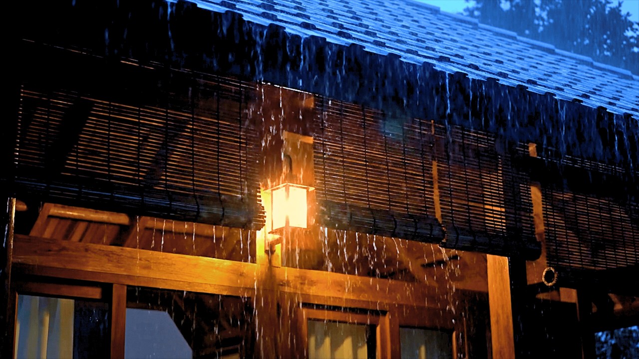 Som de Chuva para Dormir Melhor  | Barulho de Chuva Relaxante e Trovões para Sono Reparador