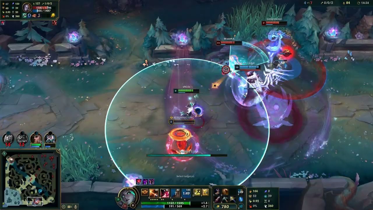 never lucky in Season 15
