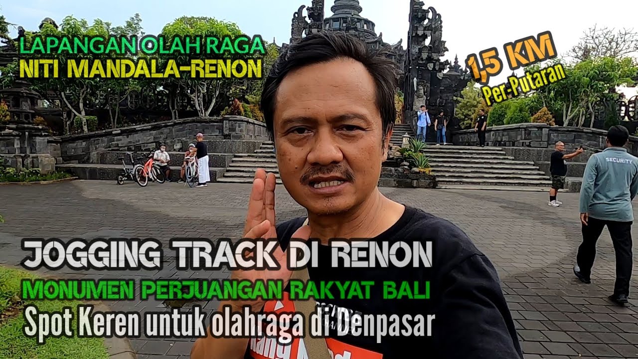 Wisata Bali : Jogging Track Niti Mandala Renon. Keren utk Jogging di Denpasar. Wisata & Olahraga