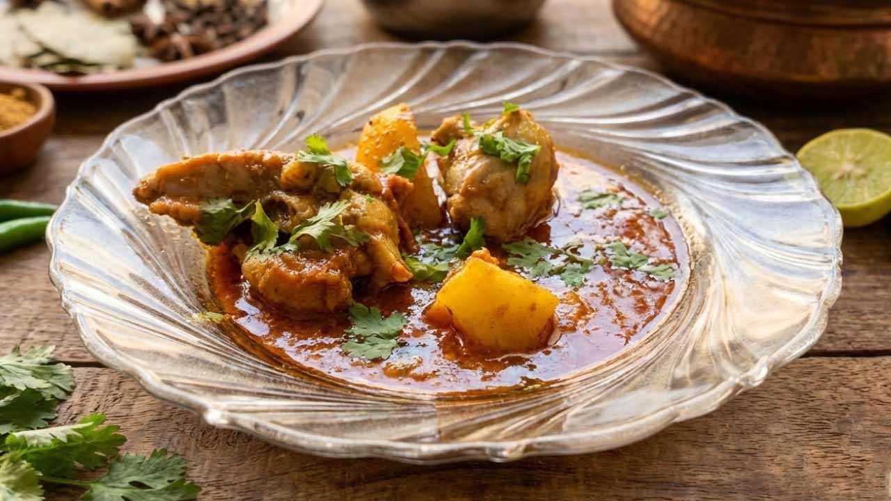 Degi Style Chicken Aloo Salan | Asaan Recipe | Mahek Khan