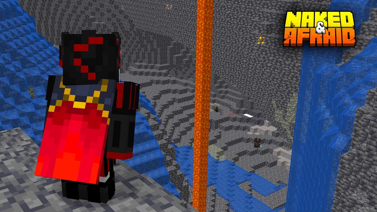 Exploring Cave's is DANGEROUS - No Armor Hardcore 02