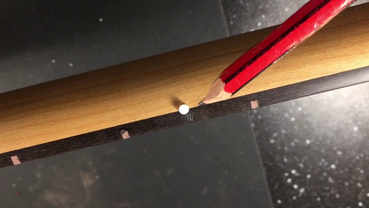 How to Add Fret Lines and Fret Markers to a Fretless Bass Guitar