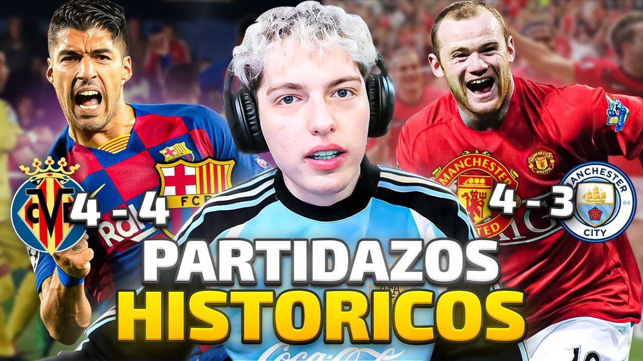 DAVOO XENEIZE REACCIONA A PARTIDAZOS HISTORICOS DEL FUTBOL EN EL SIGLO - INCREIBLE