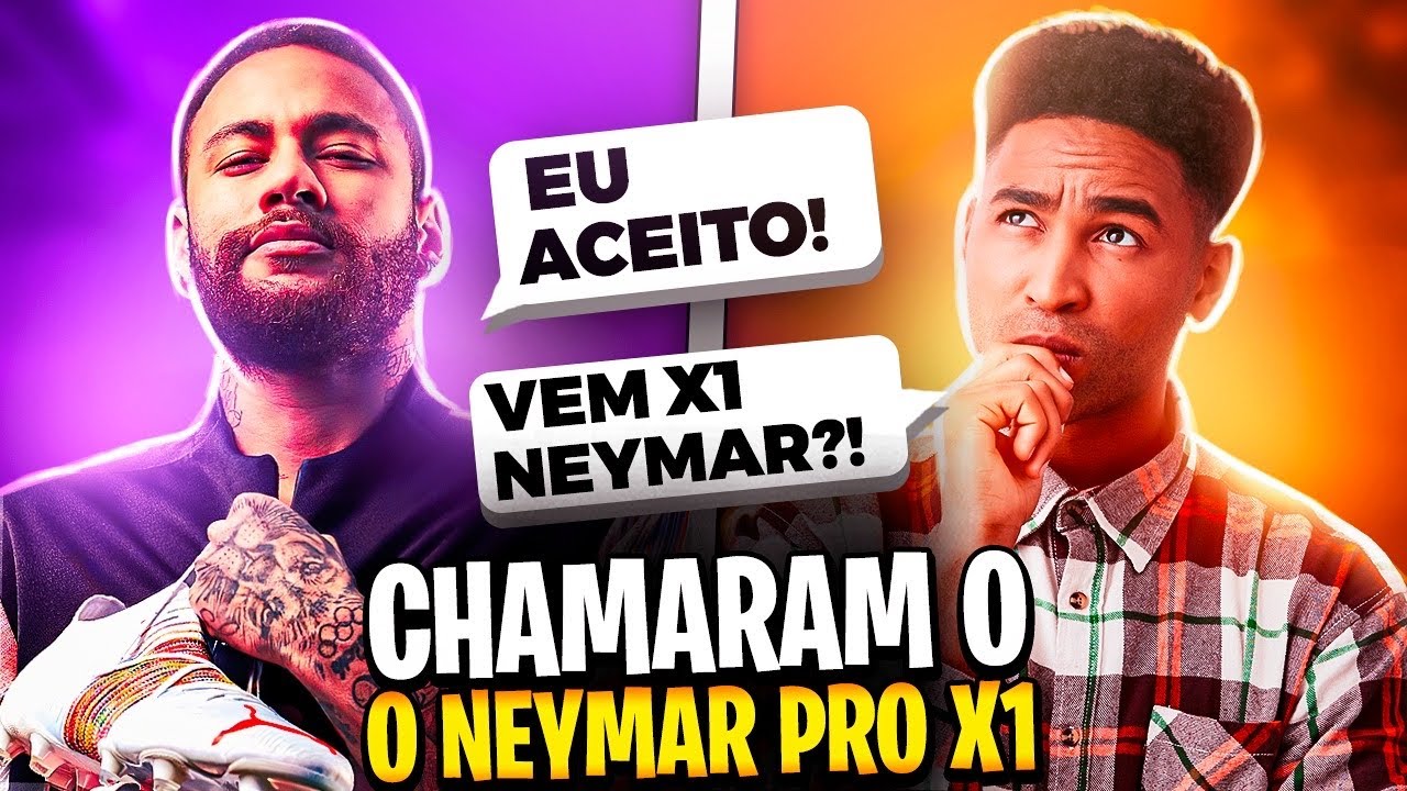 O ALEATÓRIO CHAMOU O NEYMAR PRO X1 E SE SURPREENDEU!!