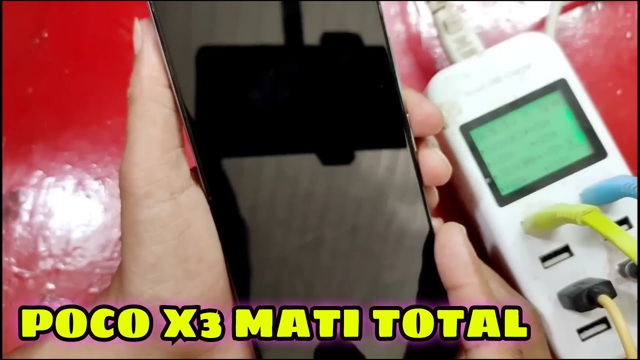 HP POCO X3 MASUK AIR MATI TOTAL