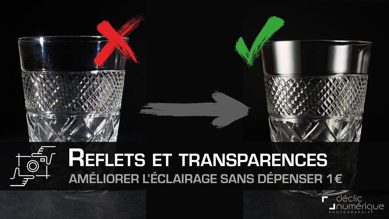 Reflets et transparences : Améliorer l'éclairage de vos photos sans dépenser 1€