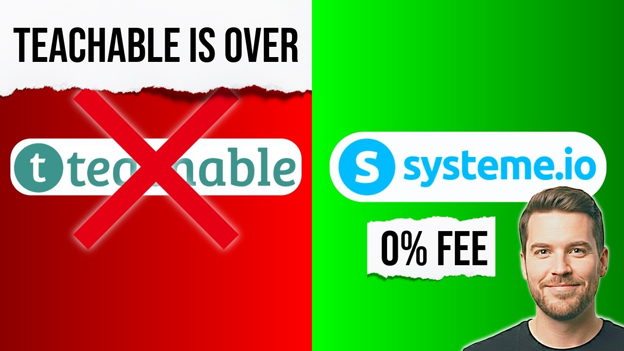 How to Build & Sell an Online Course for FREE (Systeme.io Tutorial)
