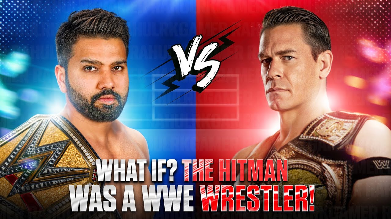 Rohit Sharma vs John Cena | What If? The Hitman Was A WWE Wrestler